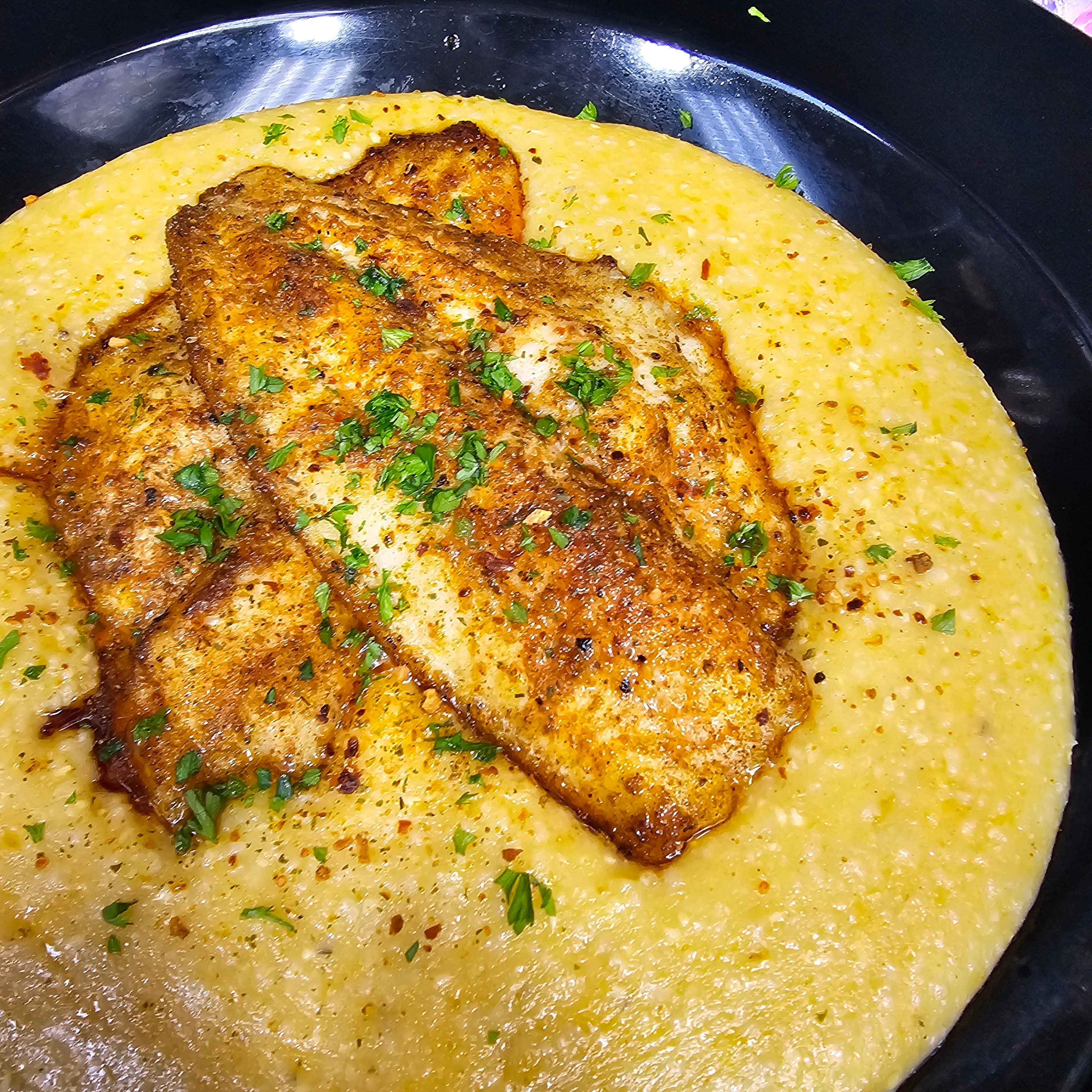 Fish and Grits.