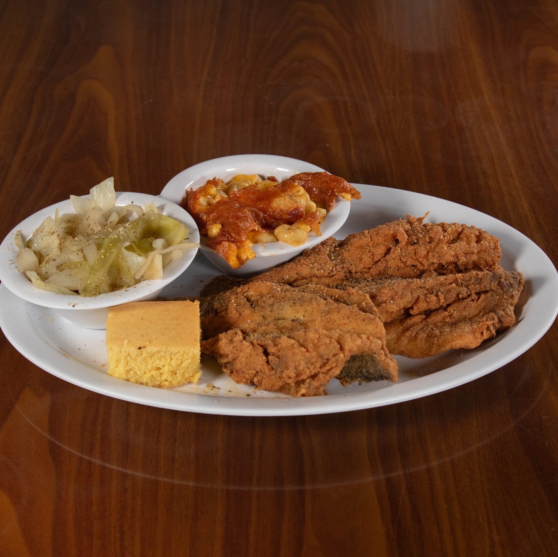 2pc Fish & 1 Side- Croaker.