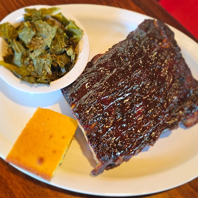 1/2 Rack Ribs 1 Side.