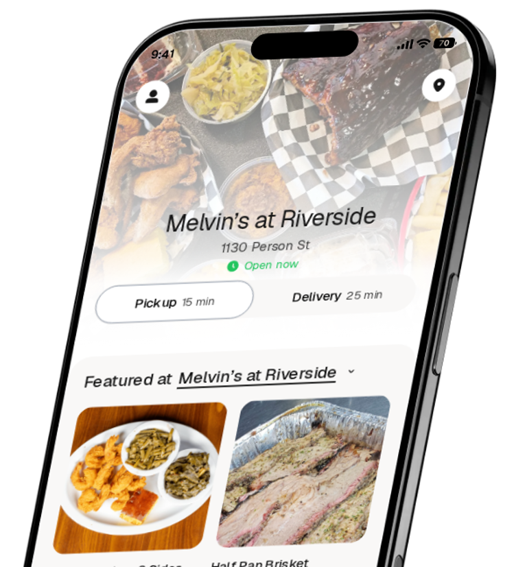Melvin’s at Riverside app preview
