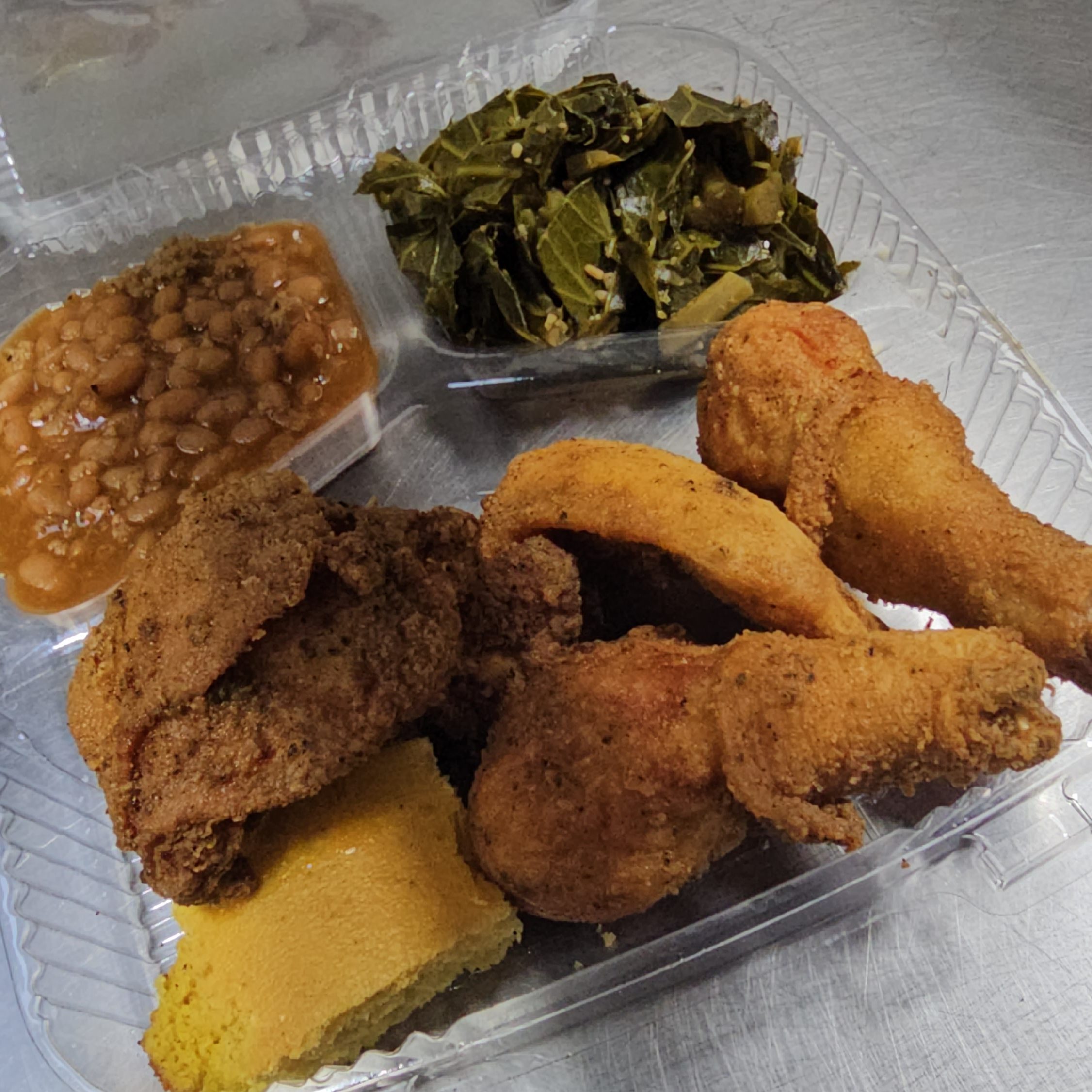 2pc White Chicken & 2 Sides.