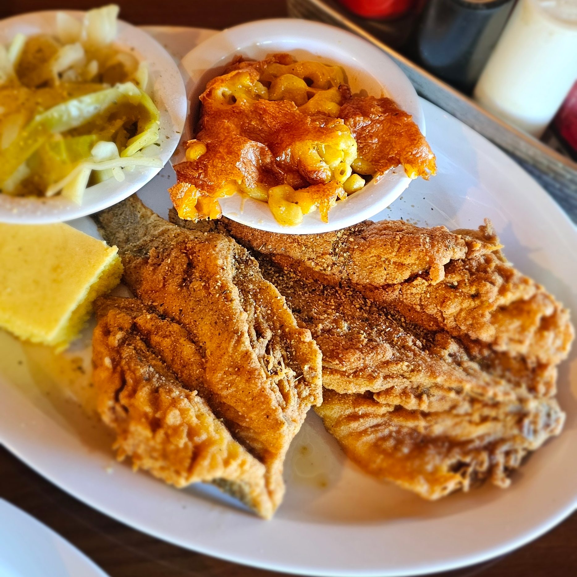 2pc Fish & 2 Side- Croaker.