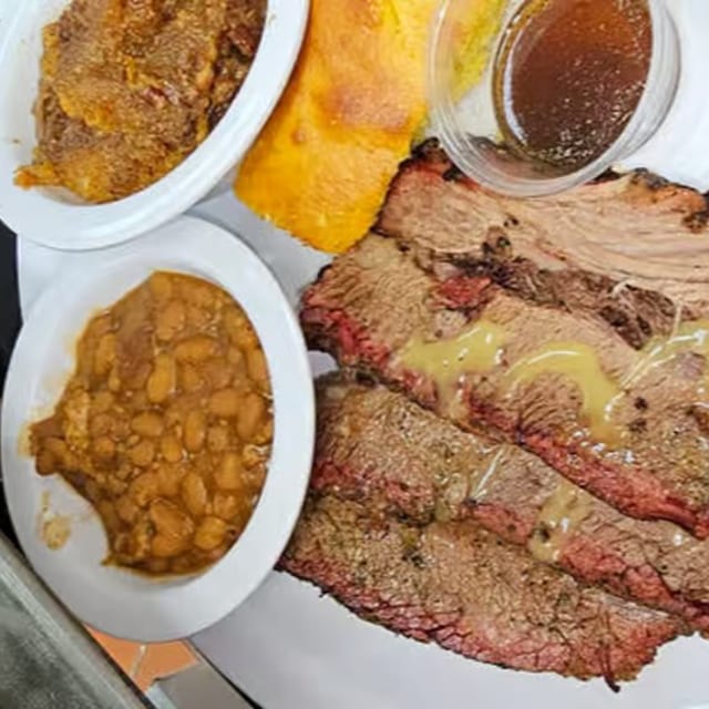 Brisket & 1 Side.