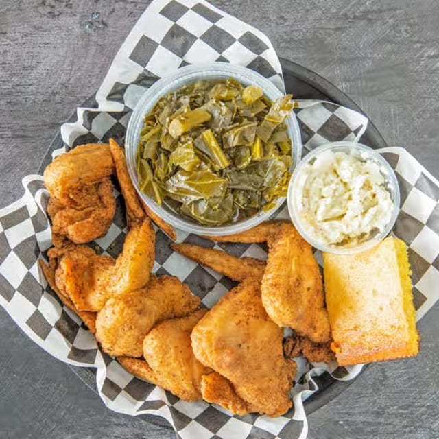 4pc Chicken & 2 Sides.