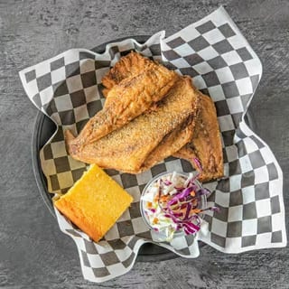 2pc Fish & 2 Sides- Flounder
