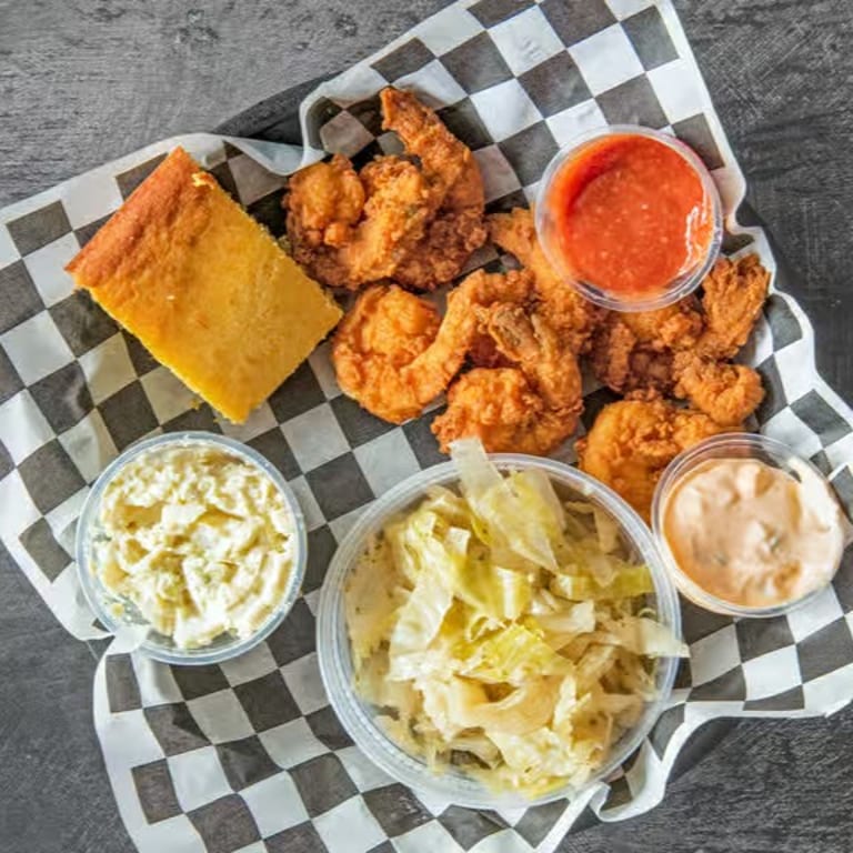 Savor our shrimp specialties